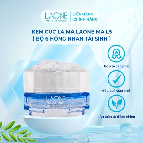 Kem Cúc La Mã Laone (L5) Tái Sinh Làn Da, Ngừa Lão Hóa - Bộ Hồng Nhan Tái Sinh
