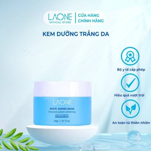 Kem Dưỡng Trắng Da Mờ Nám White Saphir Cream – Laone