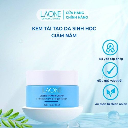 Kem Green Saphir Cream – Hỗ Trợ Ức Chế Nám, Dưỡng Ẩm & Săn Chắc