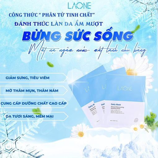 Mặt Nạ Laone Daily Mask – Cấp Ẩm & Phục Hồi Tái Tạo Da Sau Peel