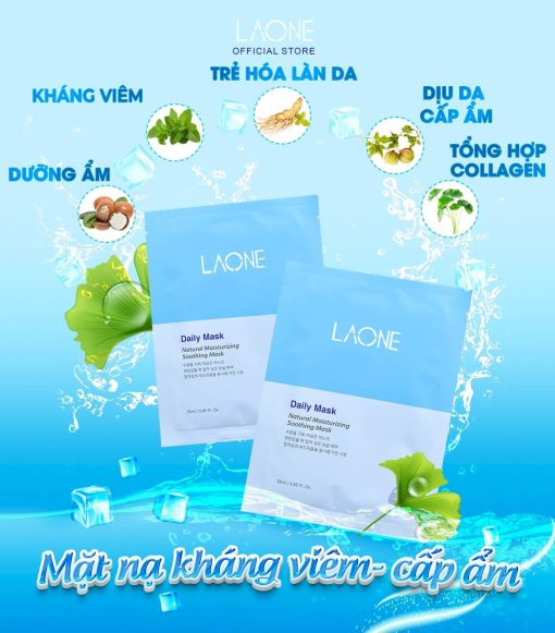 Mặt Nạ Laone Daily Mask – Cấp Ẩm & Phục Hồi Tái Tạo Da Sau Peel