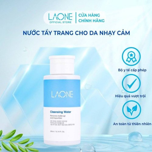 Nước Tẩy Trang Laone Cleansing Water – Dành Cho Da Nhạy Cảm, Cấp Ẩm Dịu Nhẹ