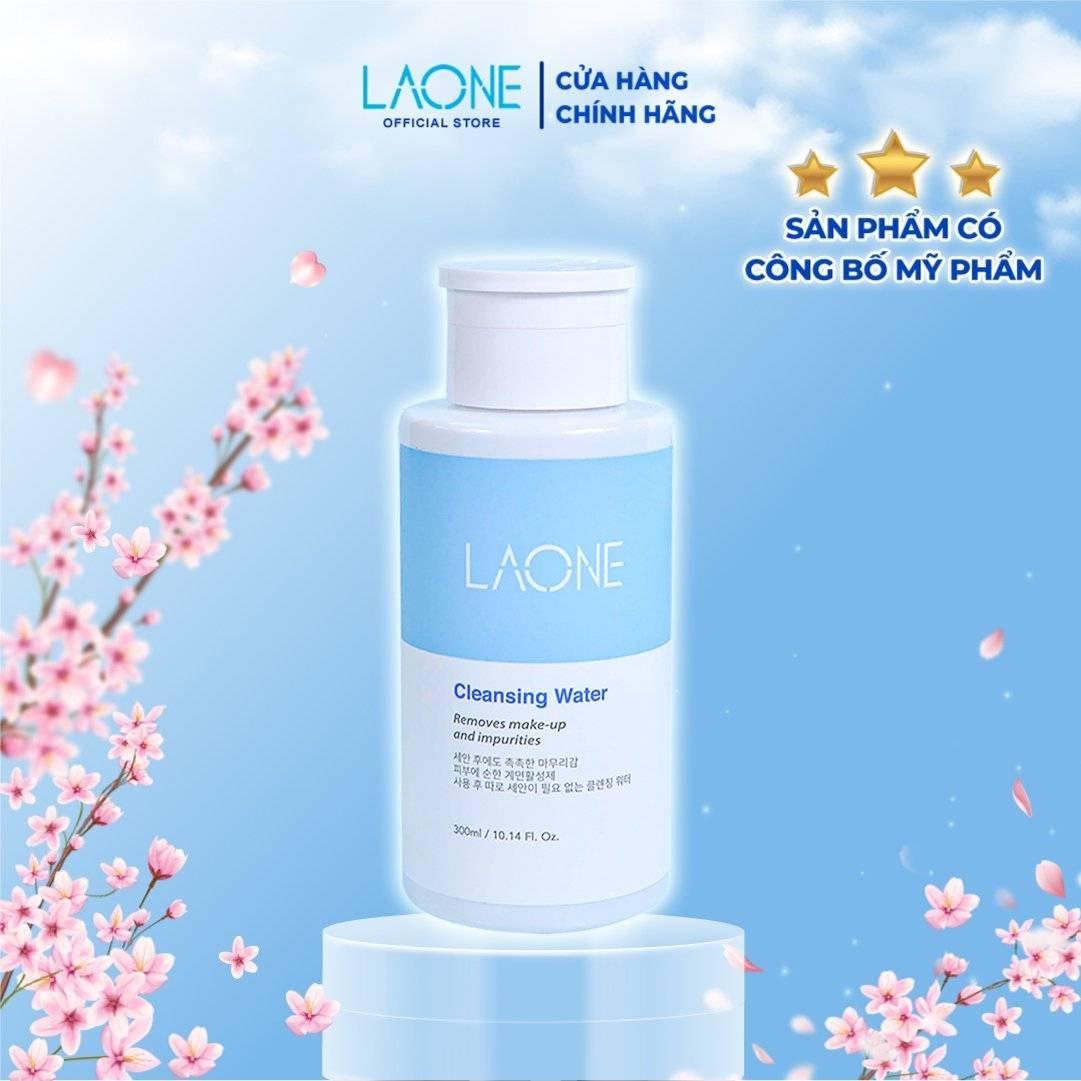 Nước Tẩy Trang Laone Cleansing Water – Dành Cho Da Nhạy Cảm, Cấp Ẩm Dịu Nhẹ