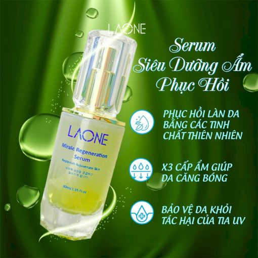 Serum Miracle Regeneration Laone – Phục Hồi & Căng Bóng Da