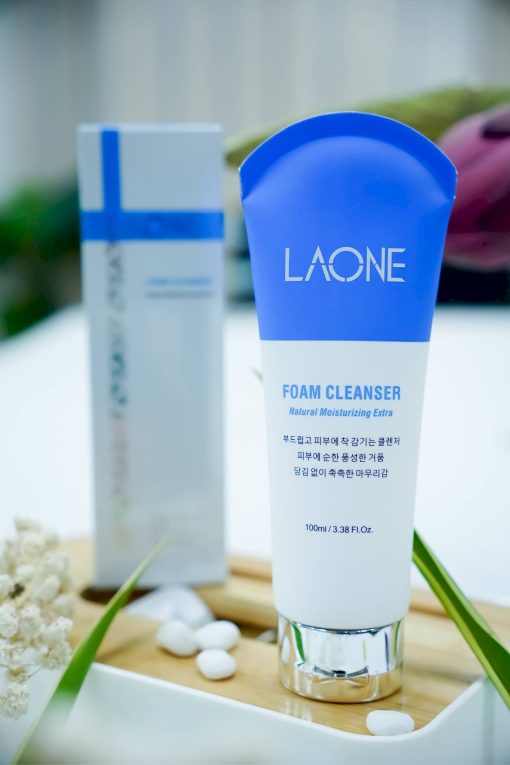 Sữa Rửa Mặt 2‑in‑1 Laone – Tẩy Trang & Rửa Mặt, Dưỡng Ẩm Dịu Nhẹ