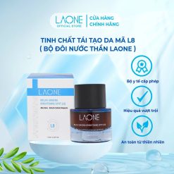 Tinh Chất Tái Tạo Da Laone (L8) Làm Sạch Lỗ Chân Lông, Đều Màu Da - Bộ đôi Nước thần