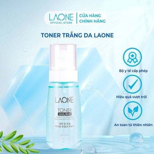 Toner Laone AHA BHA – Dưỡng Ẩm Sâu, Cân Bằng Da Sau Làm Sạch