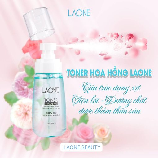 Toner Laone AHA BHA – Dưỡng Ẩm Sâu, Cân Bằng Da Sau Làm Sạch